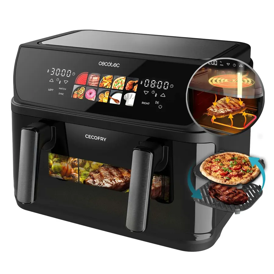 Cecotec Cecofry&Grill DuoHeat 10L